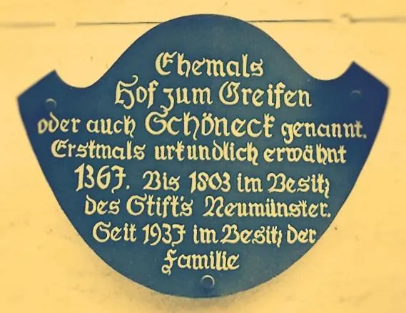 Greifensteiner Hof Hotel Würzburg 4*,  Tyskland